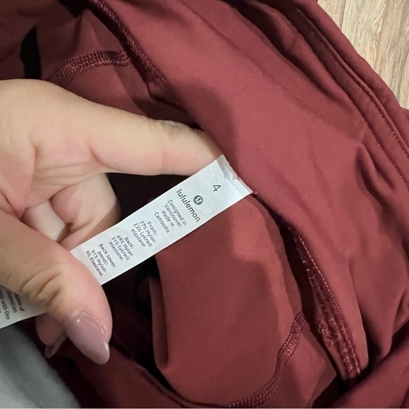 Lululemon Pace Rival Crop *22" in Savannah - Picture 10 of 14